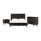 Armen Living Baly 4 Piece Acacia King Loft Bedroom Set with Dresser and Nightstands SETLFBDKG4A - alternate 1